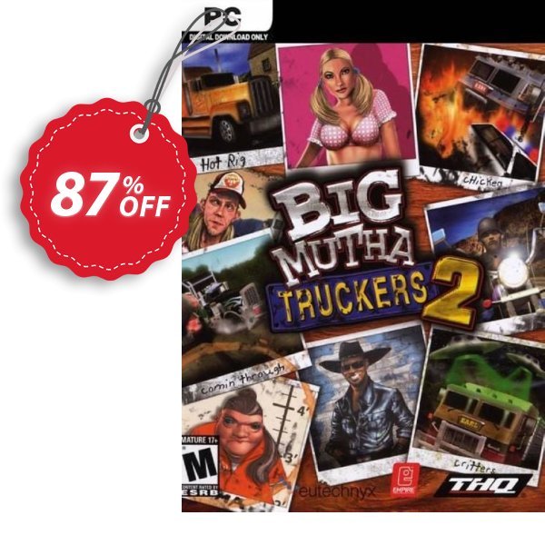Big Mutha Truckers 2 PC Coupon, discount Big Mutha Truckers 2 PC Deal 2024 CDkeys. Promotion: Big Mutha Truckers 2 PC Exclusive Sale offer 