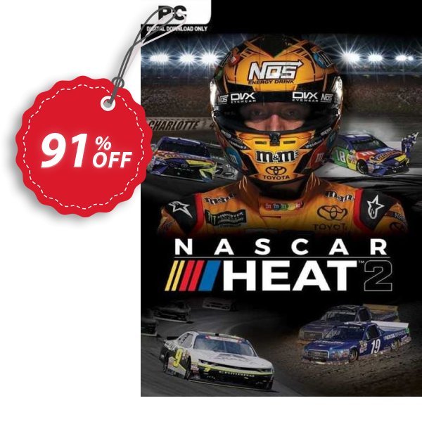 NASCAR Heat 2 PC Coupon, discount NASCAR Heat 2 PC Deal 2024 CDkeys. Promotion: NASCAR Heat 2 PC Exclusive Sale offer 