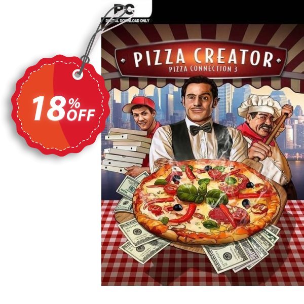 Pizza Connection 3 Pizza Creator PC Coupon, discount Pizza Connection 3 Pizza Creator PC Deal 2024 CDkeys. Promotion: Pizza Connection 3 Pizza Creator PC Exclusive Sale offer 