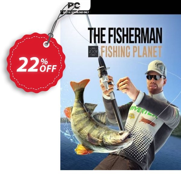 The Fisherman - Fishing Planet PC Coupon, discount The Fisherman - Fishing Planet PC Deal 2025 CDkeys. Promotion: The Fisherman - Fishing Planet PC Exclusive Sale offer
