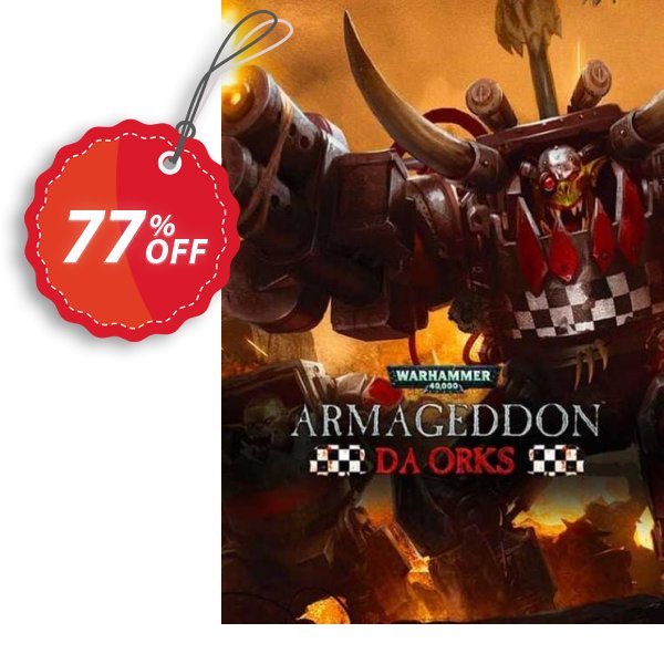 Warhammer 40,000: Armageddon - Da Orks PC Coupon, discount Warhammer 40,000: Armageddon - Da Orks PC Deal 2024 CDkeys. Promotion: Warhammer 40,000: Armageddon - Da Orks PC Exclusive Sale offer 