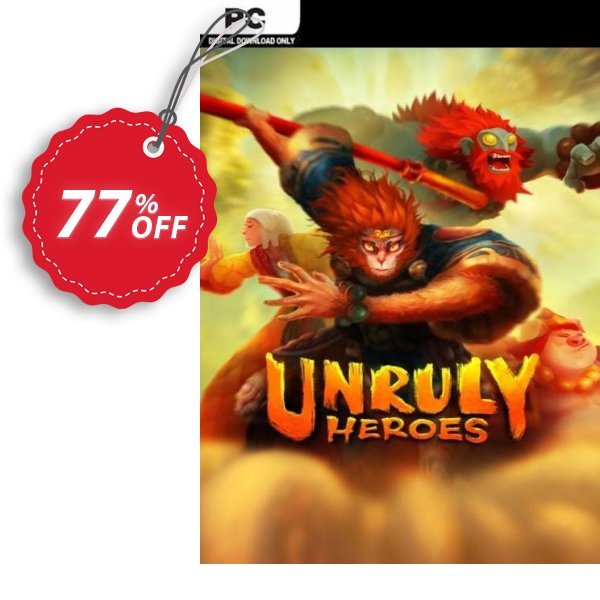 Unruly Heroes PC Coupon, discount Unruly Heroes PC Deal 2024 CDkeys. Promotion: Unruly Heroes PC Exclusive Sale offer 
