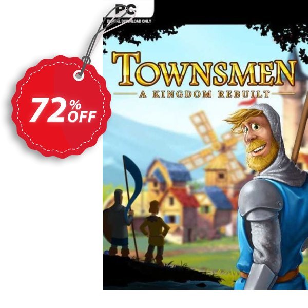 Townsmen - A Kingdom Rebuilt PC Coupon, discount Townsmen - A Kingdom Rebuilt PC Deal 2024 CDkeys. Promotion: Townsmen - A Kingdom Rebuilt PC Exclusive Sale offer 