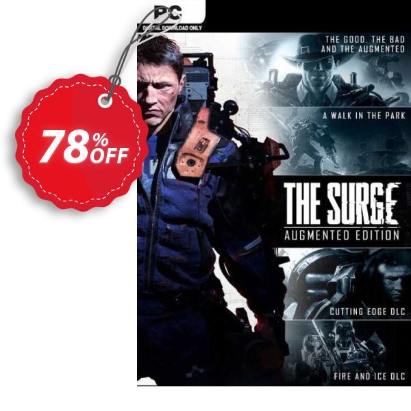 The Surge Augmented Edition PC Coupon, discount The Surge Augmented Edition PC Deal 2024 CDkeys. Promotion: The Surge Augmented Edition PC Exclusive Sale offer 