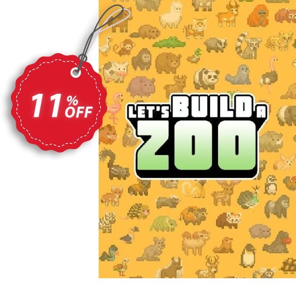 Let&#039;s Build a Zoo PC Coupon, discount Let's Build a Zoo PC Deal 2024 CDkeys. Promotion: Let's Build a Zoo PC Exclusive Sale offer 