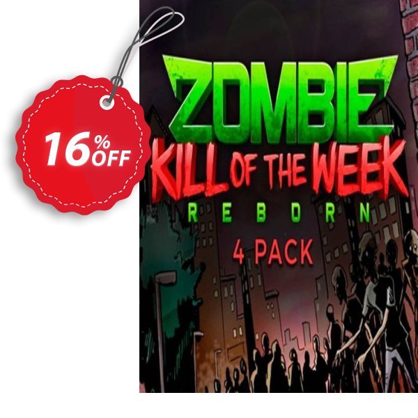 Zombie Kill of the Week - Reborn 4 Pack PC Coupon, discount Zombie Kill of the Week - Reborn 4 Pack PC Deal 2024 CDkeys. Promotion: Zombie Kill of the Week - Reborn 4 Pack PC Exclusive Sale offer 