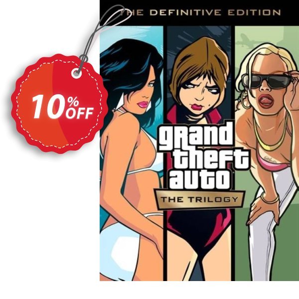 Grand Theft Auto: The Trilogy – Definitive Edition PC Coupon, discount Grand Theft Auto: The Trilogy – Definitive Edition PC Deal 2024 CDkeys. Promotion: Grand Theft Auto: The Trilogy – Definitive Edition PC Exclusive Sale offer 