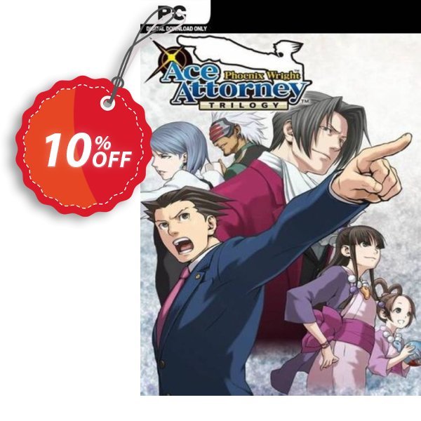 Phoenix Wright: Ace Attorney Trilogy - Turnabout Tunes Bundle PC Coupon, discount Phoenix Wright: Ace Attorney Trilogy - Turnabout Tunes Bundle PC Deal 2024 CDkeys. Promotion: Phoenix Wright: Ace Attorney Trilogy - Turnabout Tunes Bundle PC Exclusive Sale offer 