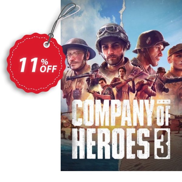 Company of Heroes 3 PC Coupon, discount Company of Heroes 3 PC Deal 2025 CDkeys. Promotion: Company of Heroes 3 PC Exclusive Sale offer