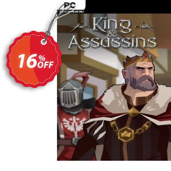 King and Assassins PC Coupon, discount King and Assassins PC Deal 2024 CDkeys. Promotion: King and Assassins PC Exclusive Sale offer 