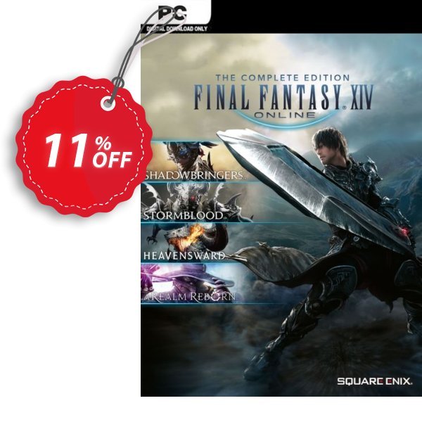 Final Fantasy XIV Online Complete Edition PC, US  Coupon, discount Final Fantasy XIV Online Complete Edition PC (US) Deal 2024 CDkeys. Promotion: Final Fantasy XIV Online Complete Edition PC (US) Exclusive Sale offer 