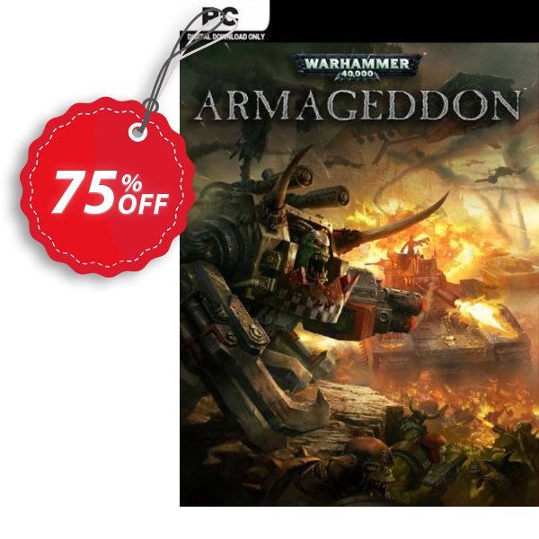 Warhammer 40000: Armageddon PC Coupon, discount Warhammer 40000: Armageddon PC Deal 2024 CDkeys. Promotion: Warhammer 40000: Armageddon PC Exclusive Sale offer 