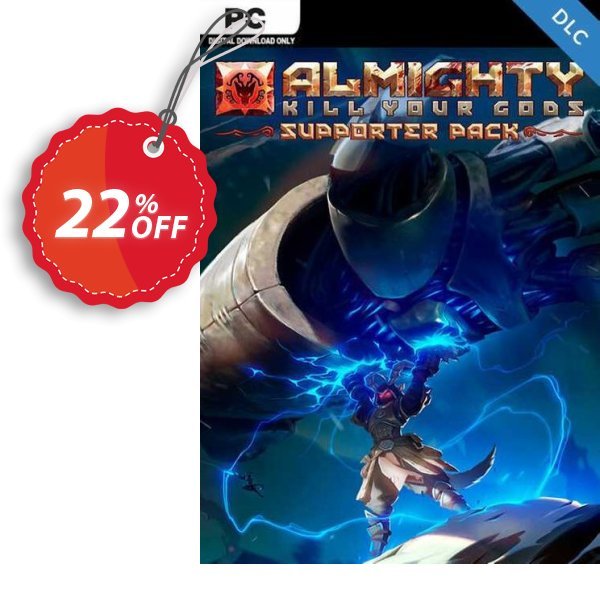 Almighty: Kill Your Gods Supporters Pack PC Coupon, discount Almighty: Kill Your Gods Supporters Pack PC Deal 2024 CDkeys. Promotion: Almighty: Kill Your Gods Supporters Pack PC Exclusive Sale offer 