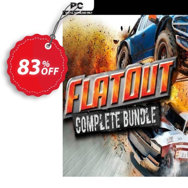 Flatout Complete Pack PC Coupon, discount Flatout Complete Pack PC Deal 2024 CDkeys. Promotion: Flatout Complete Pack PC Exclusive Sale offer 