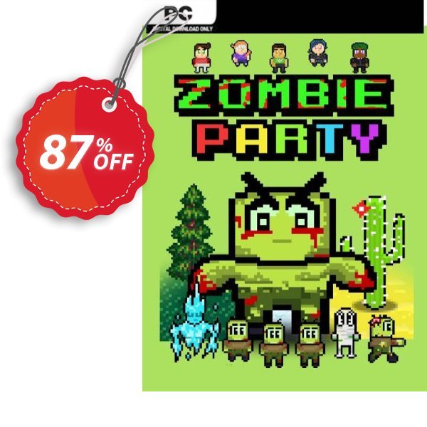 Zombie Party PC Coupon, discount Zombie Party PC Deal 2024 CDkeys. Promotion: Zombie Party PC Exclusive Sale offer 