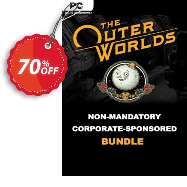 The Outer Worlds Non Mandatory Corporate Sponsored Bundle PC, Steam  Coupon, discount The Outer Worlds Non Mandatory Corporate Sponsored Bundle PC (Steam) Deal 2024 CDkeys. Promotion: The Outer Worlds Non Mandatory Corporate Sponsored Bundle PC (Steam) Exclusive Sale offer 
