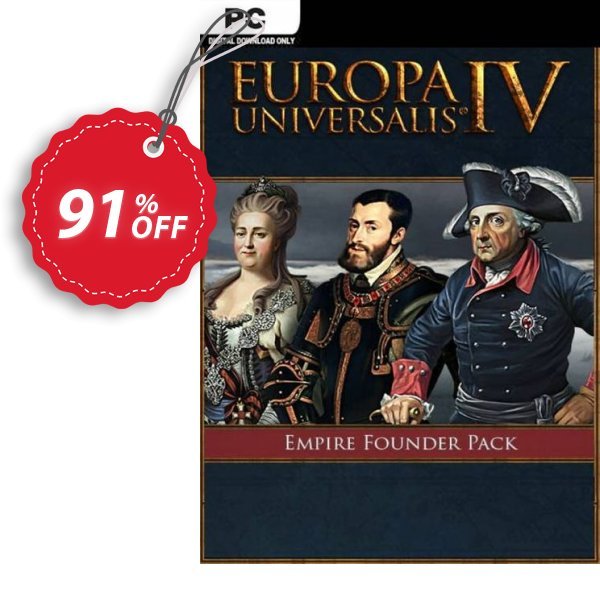 Europa Universalis IV Empire Founder Pack PC Coupon, discount Europa Universalis IV Empire Founder Pack PC Deal 2024 CDkeys. Promotion: Europa Universalis IV Empire Founder Pack PC Exclusive Sale offer 