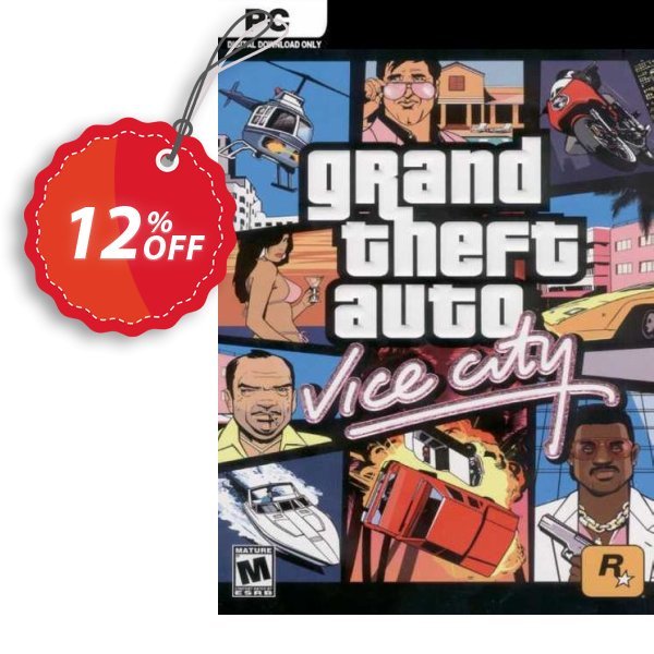 Grand Theft Auto Vice City PC Coupon, discount Grand Theft Auto Vice City PC Deal 2024 CDkeys. Promotion: Grand Theft Auto Vice City PC Exclusive Sale offer 