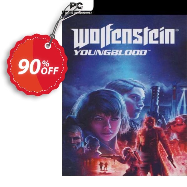 Wolfenstein Youngblood PC, Steam  Coupon, discount Wolfenstein Youngblood PC (Steam) Deal 2024 CDkeys. Promotion: Wolfenstein Youngblood PC (Steam) Exclusive Sale offer 