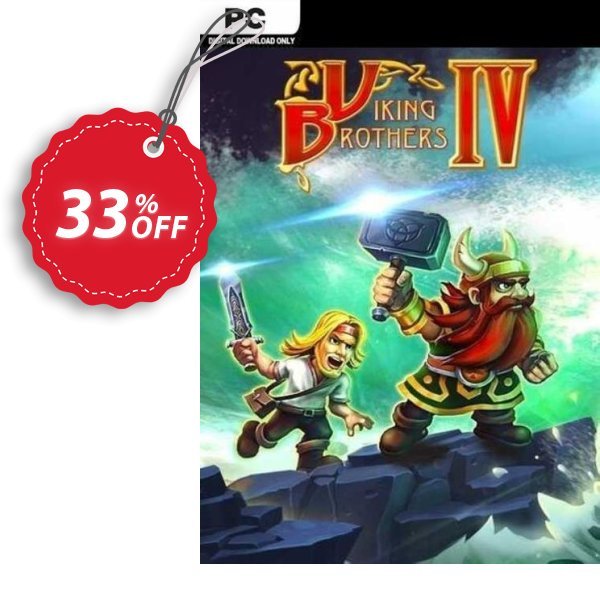 Viking Brothers 4 PC Coupon, discount Viking Brothers 4 PC Deal 2024 CDkeys. Promotion: Viking Brothers 4 PC Exclusive Sale offer 