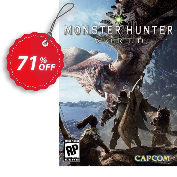 Monster Hunter World PC Coupon, discount Monster Hunter World PC Deal. Promotion: Monster Hunter World PC Exclusive offer 
