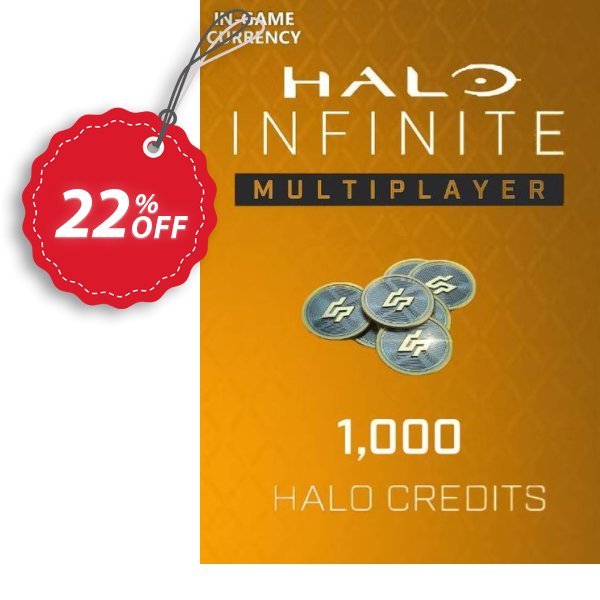 Halo Infinite: 1000 Halo Credits Xbox One & Xbox Series X|S, WW  Coupon, discount Halo Infinite: 1000 Halo Credits Xbox One & Xbox Series X|S (WW) Deal 2024 CDkeys. Promotion: Halo Infinite: 1000 Halo Credits Xbox One & Xbox Series X|S (WW) Exclusive Sale offer 