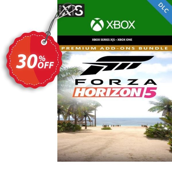 Forza Horizon 5 Premium Add-Ons Bundle Xbox One/Xbox Series X|S/PC, WW  Coupon, discount Forza Horizon 5 Premium Add-Ons Bundle Xbox One/Xbox Series X|S/PC (WW) Deal 2024 CDkeys. Promotion: Forza Horizon 5 Premium Add-Ons Bundle Xbox One/Xbox Series X|S/PC (WW) Exclusive Sale offer 