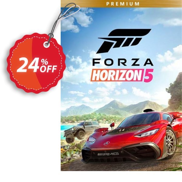 Forza Horizon 5 Premium Edition Xbox One/Xbox Series X|S/PC, US  Coupon, discount Forza Horizon 5 Premium Edition Xbox One/Xbox Series X|S/PC (US) Deal 2024 CDkeys. Promotion: Forza Horizon 5 Premium Edition Xbox One/Xbox Series X|S/PC (US) Exclusive Sale offer 