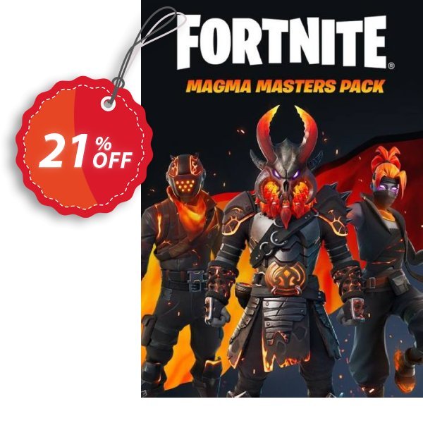 Fortnite - Magma Masters Pack Xbox One & Xbox Series X|S, US  Coupon, discount Fortnite - Magma Masters Pack Xbox One & Xbox Series X|S (US) Deal 2024 CDkeys. Promotion: Fortnite - Magma Masters Pack Xbox One & Xbox Series X|S (US) Exclusive Sale offer 