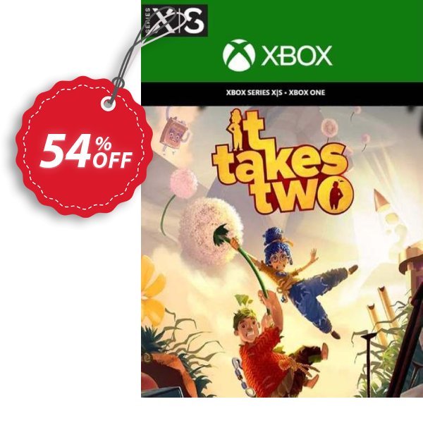 It Takes Two Xbox One & Xbox Series X|S, US Coupon, discount It Takes Two Xbox One & Xbox Series X|S (US) Deal 2025 CDkeys. Promotion: It Takes Two Xbox One & Xbox Series X|S (US) Exclusive Sale offer
