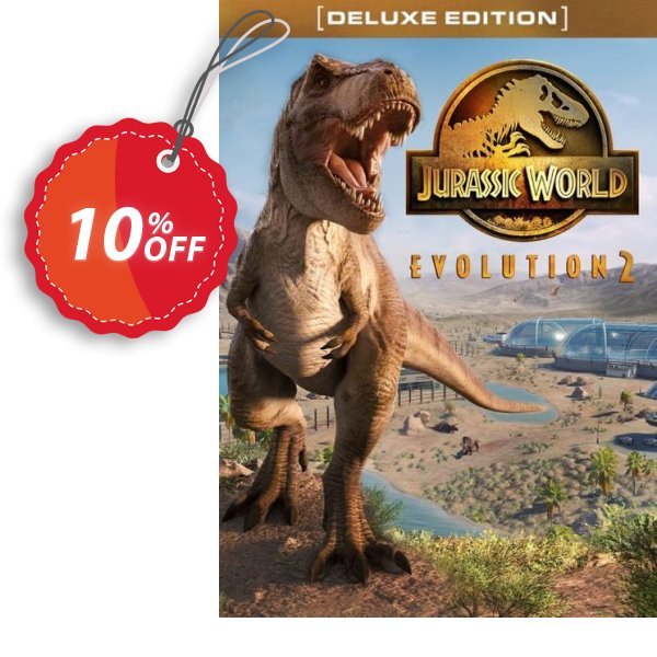 Jurassic World Evolution 2: Deluxe Edition Xbox One & Xbox Series X|S, WW  Coupon, discount Jurassic World Evolution 2: Deluxe Edition Xbox One & Xbox Series X|S (WW) Deal 2024 CDkeys. Promotion: Jurassic World Evolution 2: Deluxe Edition Xbox One & Xbox Series X|S (WW) Exclusive Sale offer 