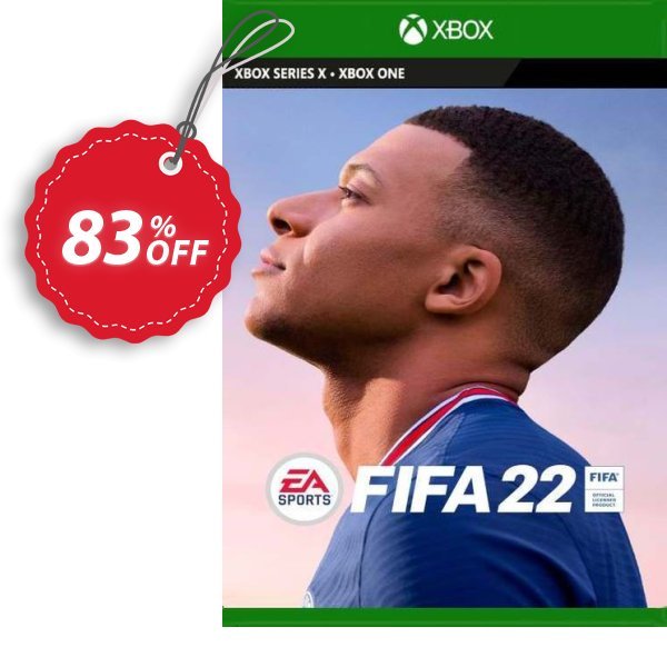 Fifa 22 Xbox One, US  Coupon, discount Fifa 22 Xbox One (US) Deal 2024 CDkeys. Promotion: Fifa 22 Xbox One (US) Exclusive Sale offer 