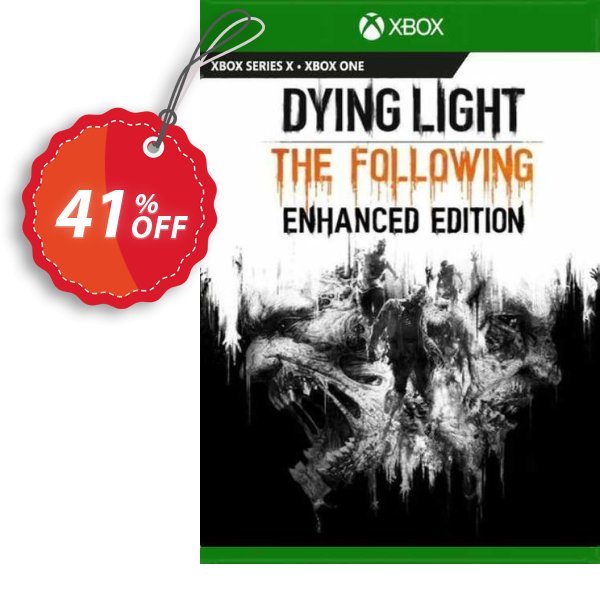 Dying Light: The Following - Enhanced Edition Xbox One, US  Coupon, discount Dying Light: The Following - Enhanced Edition Xbox One (US) Deal 2024 CDkeys. Promotion: Dying Light: The Following - Enhanced Edition Xbox One (US) Exclusive Sale offer 