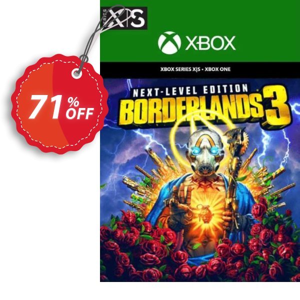 Borderlands 3 Next Level Edition Xbox One & Xbox Series X|S, WW  Coupon, discount Borderlands 3 Next Level Edition Xbox One & Xbox Series X|S (WW) Deal 2024 CDkeys. Promotion: Borderlands 3 Next Level Edition Xbox One & Xbox Series X|S (WW) Exclusive Sale offer 