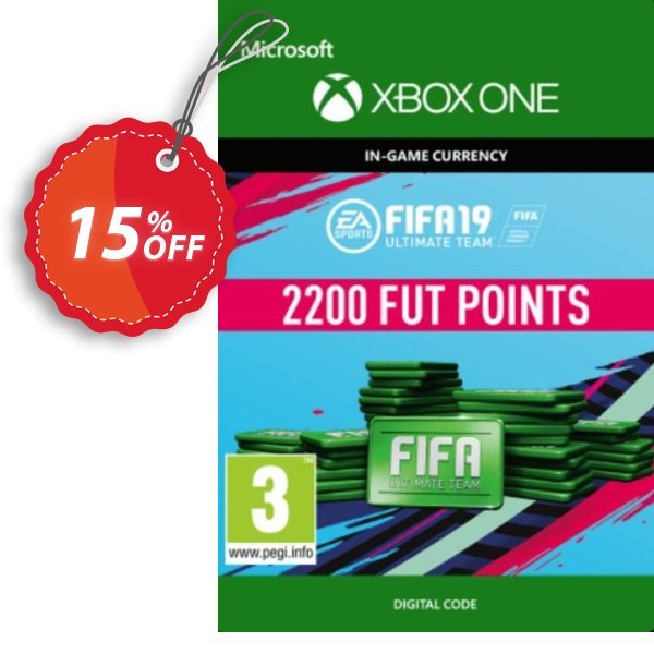 Fifa 19 - 2200 FUT Points, Xbox One  Coupon, discount Fifa 19 - 2200 FUT Points (Xbox One) Deal 2024 CDkeys. Promotion: Fifa 19 - 2200 FUT Points (Xbox One) Exclusive Sale offer 