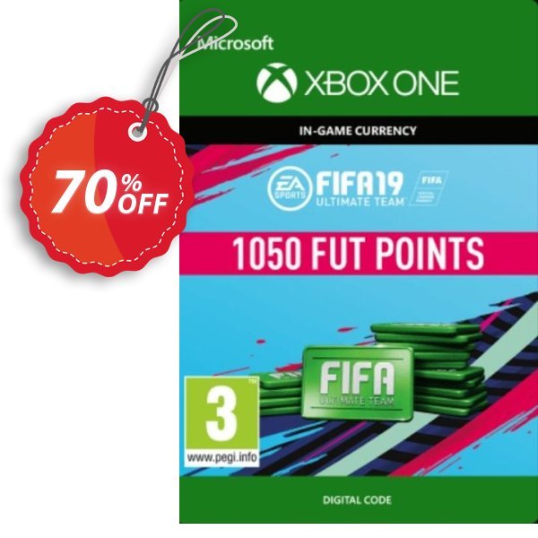 Fifa 19 - 1050 FUT Points, Xbox One  Coupon, discount Fifa 19 - 1050 FUT Points (Xbox One) Deal 2024 CDkeys. Promotion: Fifa 19 - 1050 FUT Points (Xbox One) Exclusive Sale offer 
