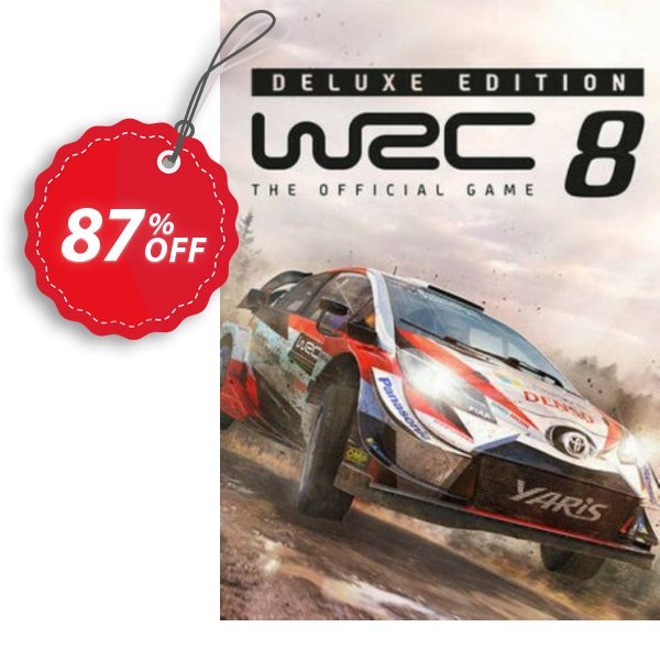 WRC 8 FIA World Rally Championship Deluxe Edition PC, Steam  Coupon, discount WRC 8 FIA World Rally Championship Deluxe Edition PC (Steam) Deal 2024 CDkeys. Promotion: WRC 8 FIA World Rally Championship Deluxe Edition PC (Steam) Exclusive Sale offer 