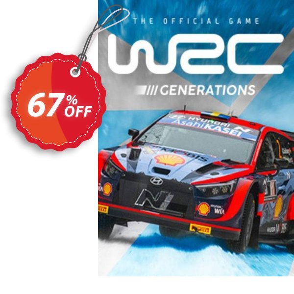 WRC Generations PC Coupon, discount WRC Generations PC Deal 2024 CDkeys. Promotion: WRC Generations PC Exclusive Sale offer 