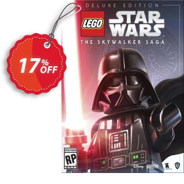 LEGO Star Wars: The Skywalker Saga Deluxe Edition Xbox One & Xbox Series X|S, WW  Coupon, discount LEGO Star Wars: The Skywalker Saga Deluxe Edition Xbox One & Xbox Series X|S (WW) Deal 2024 CDkeys. Promotion: LEGO Star Wars: The Skywalker Saga Deluxe Edition Xbox One & Xbox Series X|S (WW) Exclusive Sale offer 