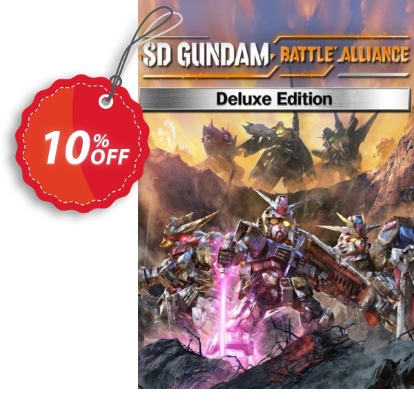 SD GUNDAM BATTLE ALLIANCE - Deluxe Edition Xbox One/Xbox Series X|S/PC, WW  Coupon, discount SD GUNDAM BATTLE ALLIANCE - Deluxe Edition Xbox One/Xbox Series X|S/PC (WW) Deal 2024 CDkeys. Promotion: SD GUNDAM BATTLE ALLIANCE - Deluxe Edition Xbox One/Xbox Series X|S/PC (WW) Exclusive Sale offer 