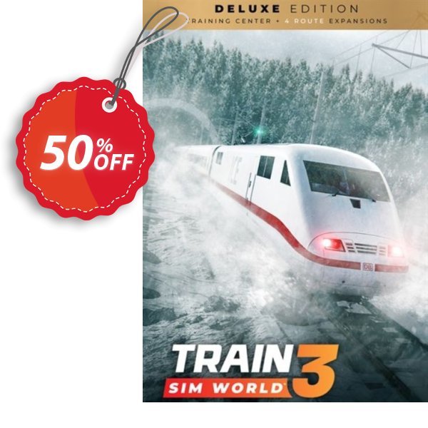 Train Sim World 3: Deluxe Edition PC Coupon, discount Train Sim World 3: Deluxe Edition PC Deal 2024 CDkeys. Promotion: Train Sim World 3: Deluxe Edition PC Exclusive Sale offer 