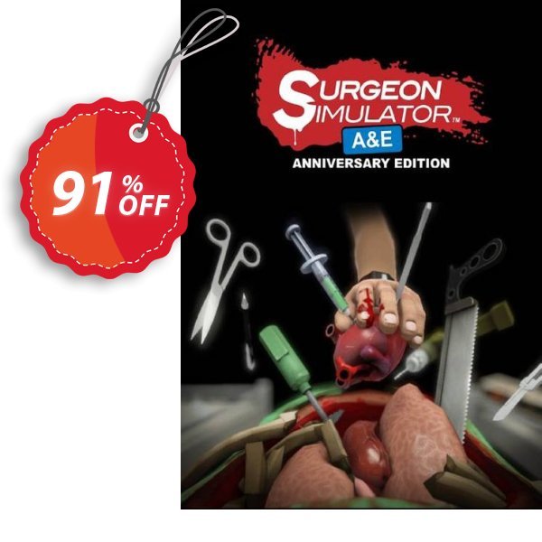 Surgeon Simulator Anniversary Edition PC Coupon, discount Surgeon Simulator Anniversary Edition PC Deal 2024 CDkeys. Promotion: Surgeon Simulator Anniversary Edition PC Exclusive Sale offer 