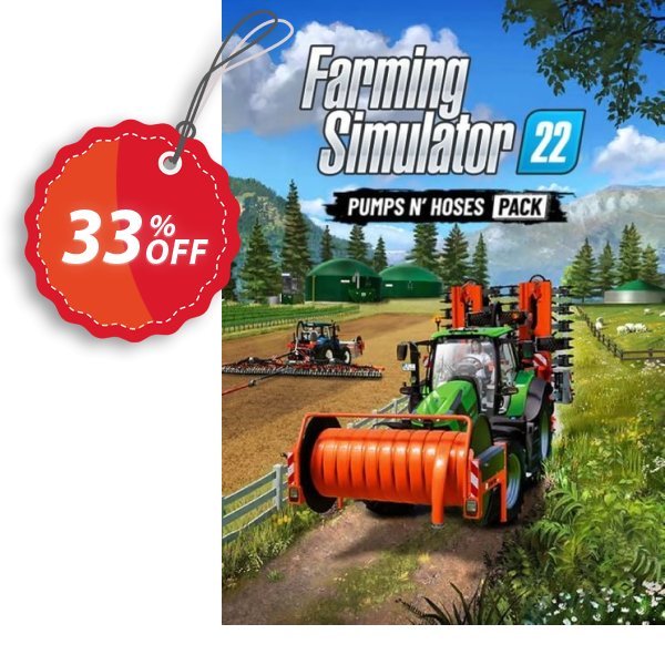 Farming Simulator 22 - Pumps n&#039; Hoses Pack PC - DLC Coupon, discount Farming Simulator 22 - Pumps n' Hoses Pack PC - DLC Deal 2024 CDkeys. Promotion: Farming Simulator 22 - Pumps n' Hoses Pack PC - DLC Exclusive Sale offer 