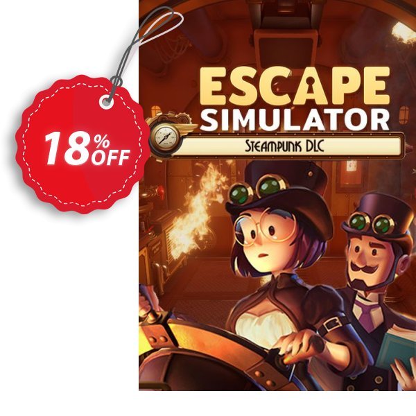 Escape Simulator: Steampunk PC DLC Coupon, discount Escape Simulator: Steampunk PC DLC Deal 2024 CDkeys. Promotion: Escape Simulator: Steampunk PC DLC Exclusive Sale offer 