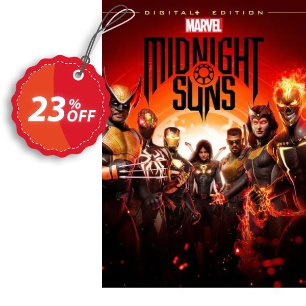 Marvel&#039;s Midnight Suns Digital+ Edition PC Coupon, discount Marvel's Midnight Suns Digital+ Edition PC Deal 2024 CDkeys. Promotion: Marvel's Midnight Suns Digital+ Edition PC Exclusive Sale offer 