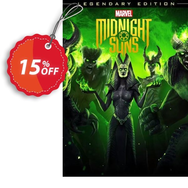 Marvel&#039;s Midnight Suns Legendary Edition PC, EPIC GAMES  Coupon, discount Marvel's Midnight Suns Legendary Edition PC (EPIC GAMES) Deal 2024 CDkeys. Promotion: Marvel's Midnight Suns Legendary Edition PC (EPIC GAMES) Exclusive Sale offer 