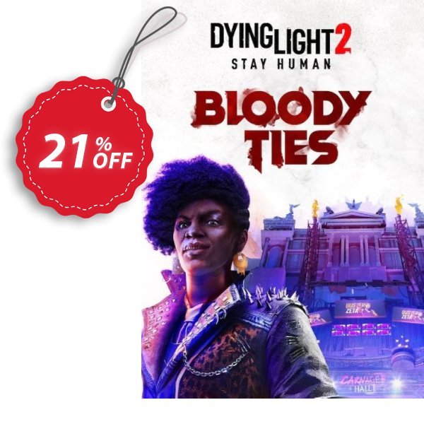 Dying Light 2 Stay Human: Bloody Ties PC - DLC Coupon, discount Dying Light 2 Stay Human: Bloody Ties PC - DLC Deal 2024 CDkeys. Promotion: Dying Light 2 Stay Human: Bloody Ties PC - DLC Exclusive Sale offer 
