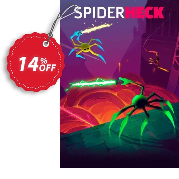SpiderHeck PC Coupon, discount SpiderHeck PC Deal 2024 CDkeys. Promotion: SpiderHeck PC Exclusive Sale offer 