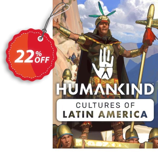 HUMANKIND- Cultures of Latin America Pack PC - DLC Coupon, discount HUMANKIND- Cultures of Latin America Pack PC - DLC Deal 2024 CDkeys. Promotion: HUMANKIND- Cultures of Latin America Pack PC - DLC Exclusive Sale offer 