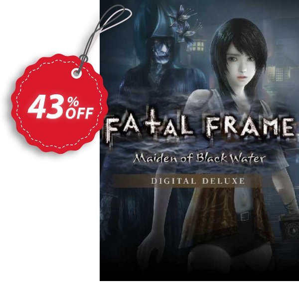 FATAL FRAME / PROJECT ZERO: Maiden of Black Water Deluxe Edition PC Coupon, discount FATAL FRAME / PROJECT ZERO: Maiden of Black Water Deluxe Edition PC Deal 2024 CDkeys. Promotion: FATAL FRAME / PROJECT ZERO: Maiden of Black Water Deluxe Edition PC Exclusive Sale offer 